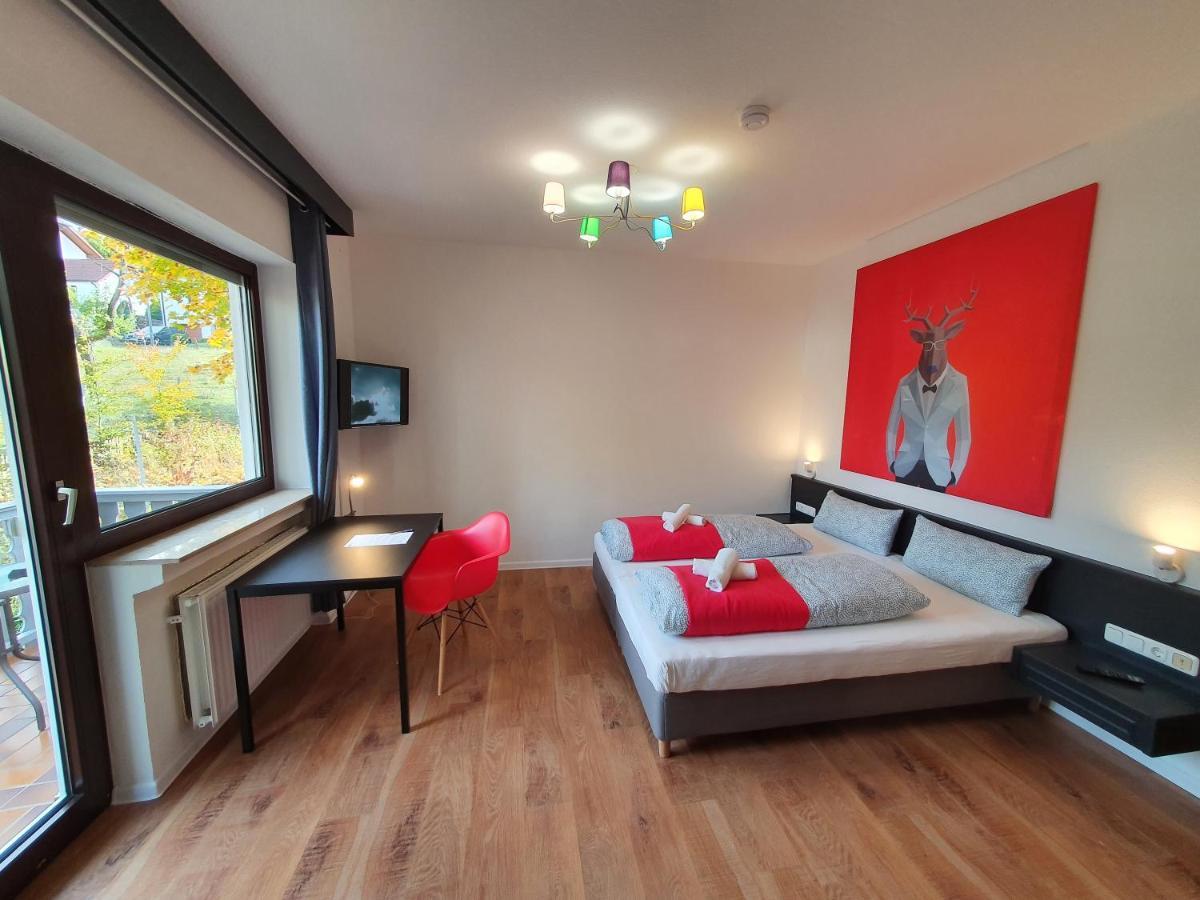 Garni Hotel Biebertal Am Milseburgradweg Hofbieber Εξωτερικό φωτογραφία